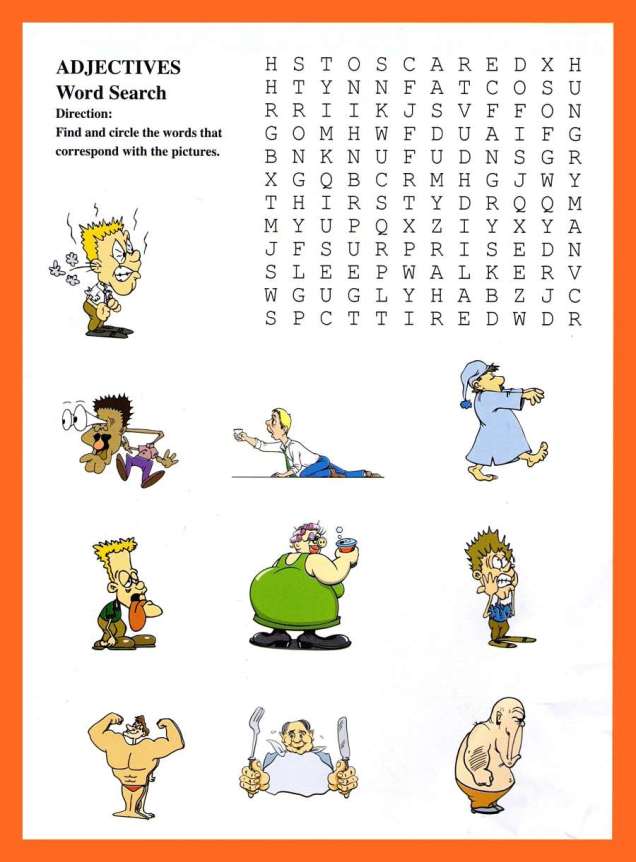 adjectives-wordsearch